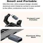 USB C to Lightning Audio Adapter Type C Male to Lightning Female Headphone Converter with DAC for iPhone 16 15 Pro Max iPad Mac Galaxy Wire Control Calls