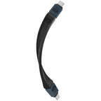 Short USB C to USB C Cable 5 Inch 80Gbps 240W PD FPC Flat Thunderbolt 5 4 USB4 8K 60Hz Video for iPhone 16 MacBook iPad External SSD Docking Station