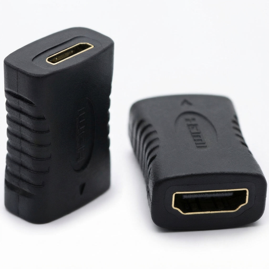 Mini HDMI Type C Female to HDMI Compatible Type A Female Adapter Coupler 4K 60Hz 3D Extender for Camera Camcorder Laptop TV Monitor Projector