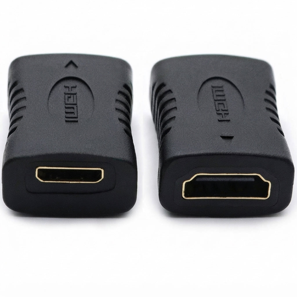 Mini HDMI Type C Female to HDMI Compatible Type A Female Adapter Coupler 4K 60Hz 3D Extender for Camera Camcorder Laptop TV Monitor Projector