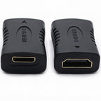 Mini HDMI Type C Female to HDMI Compatible Type A Female Adapter Coupler 4K 60Hz 3D Extender for Camera Camcorder Laptop TV Monitor Projector