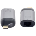 USB C to Ethernet Adapter Gigabit 1000Mbps Type C to RJ45 LAN Network Converter Cable Free for MacBook Pro Air iPad Pro Dell XPS Surface Laptop PC