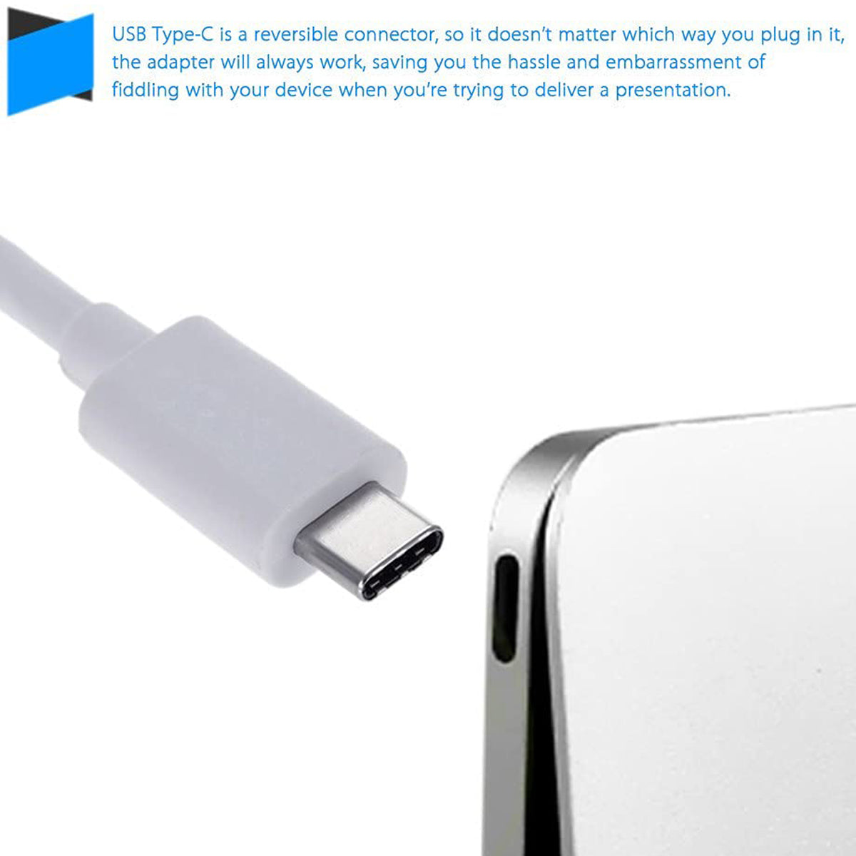 USB C to 3 Port USB 2.0 Hub with Ethernet Adapter Type C to RJ45 100Mbps Network LAN Splitter Dongle for MacBook Chromebook Pixel PC Laptop Tablet