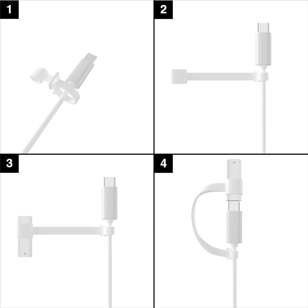 Charging Pairing Adapter for Apple Pencil 1st Gen USB C to Lightning Female Charger Connector for iPad 10th Gen 10.9 A16 2025 Stylus Pen