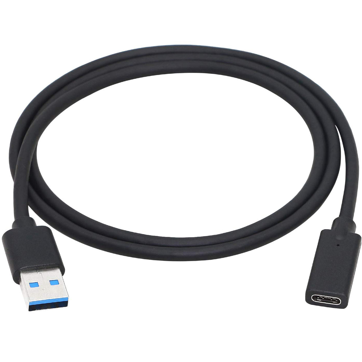 USB 3.0 Type A Male to Type C Female Adapter Cable 5Gbps 5V 3A Fast Charge Data Converter for PC Laptop Keyboard Mouse Flash Drive
