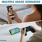 Micro USB to USB 2.0 Adapter Male to Female OTG Converter Compatible with Smartphones Tablets eReaders