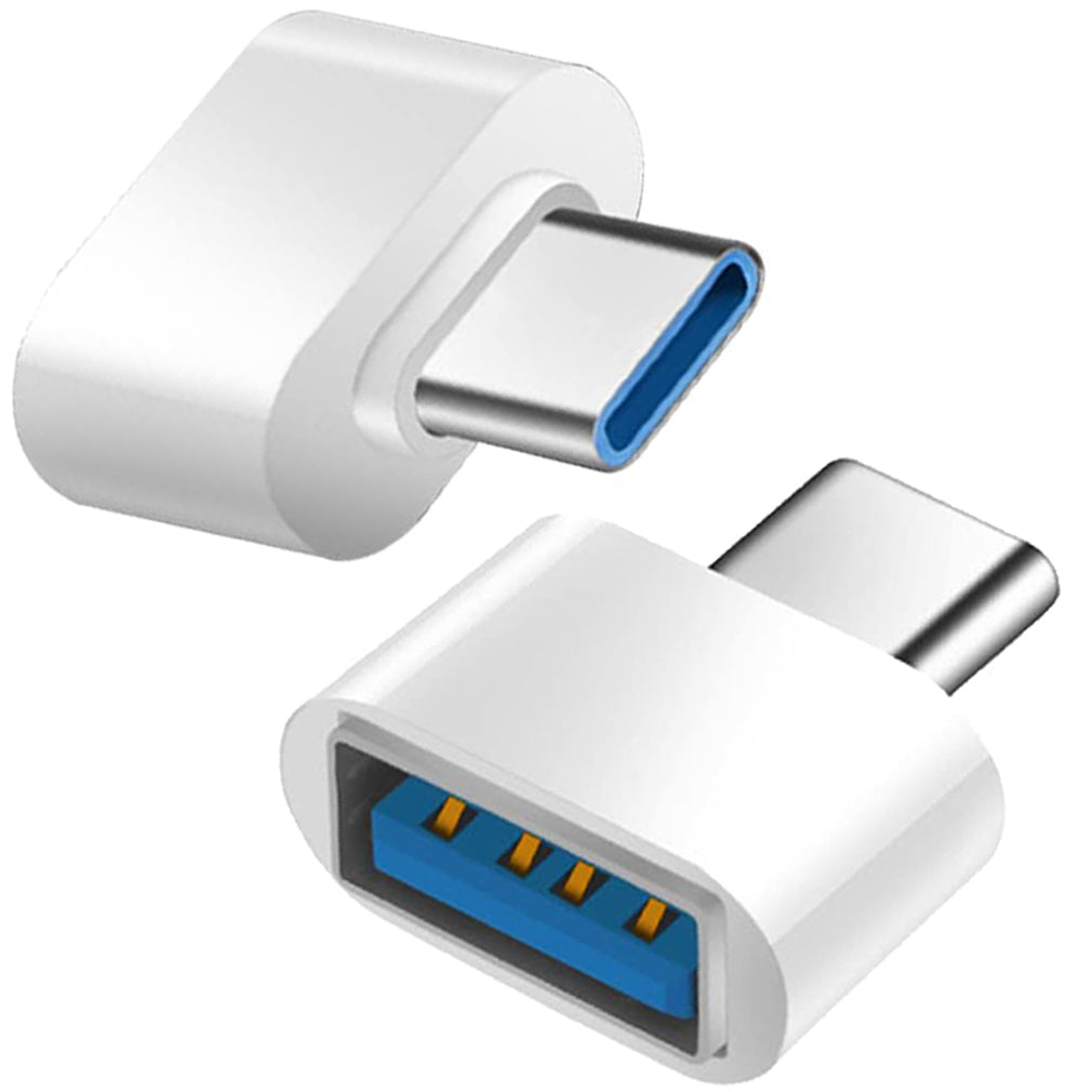 USB C to USB 2.0 Adapter Type C Male to USB A Female OTG Converter Compatible with Laptops Tablets Smartphones