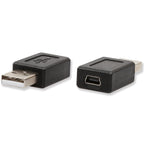 USB 2.0 Type A Male to Mini USB B 5-Pin Female Adapter Converter
