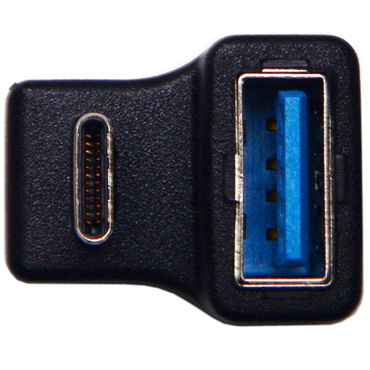 180 Degree U Shape Back Angled USB C OTG to USB 3.0 Female Adapter 5Gbps Type C Extension Converter for Phone Tablet Flash Drive