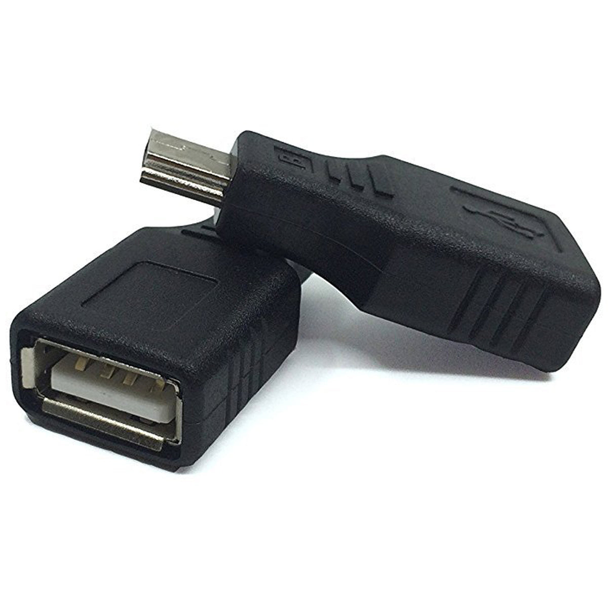USB 2.0 Type A Female to Mini USB 5 Pin Male Adapter Converter Data Sync Connector