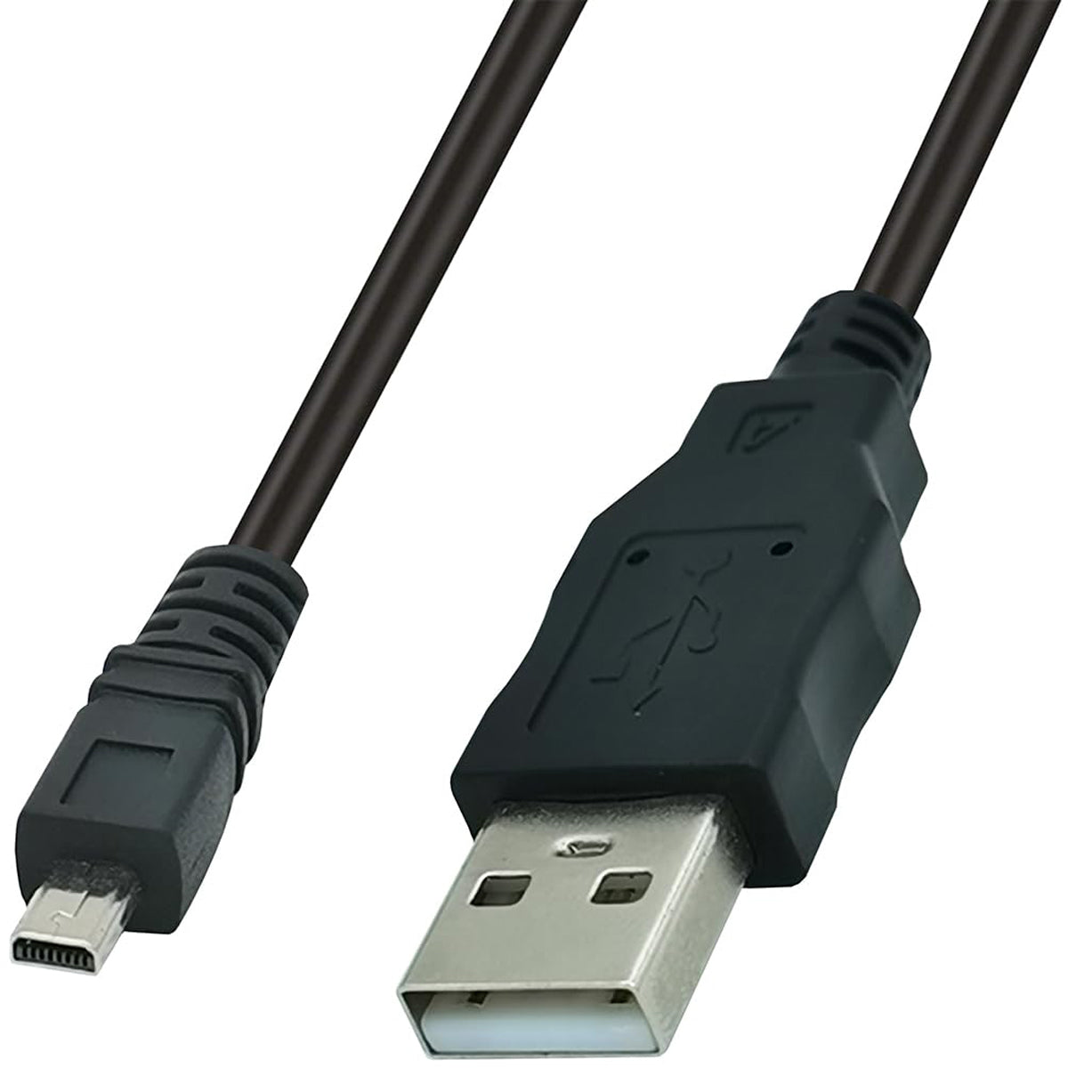 UC E6 8 Pin Mini USB Camera Cable for Nikon Coolpix DSLR D3300 D3200 D5300 D7100 S3300 and Sony Cyber Shot DSC W830 W800 Photo Transfer Data Sync Cord for PC Mac
