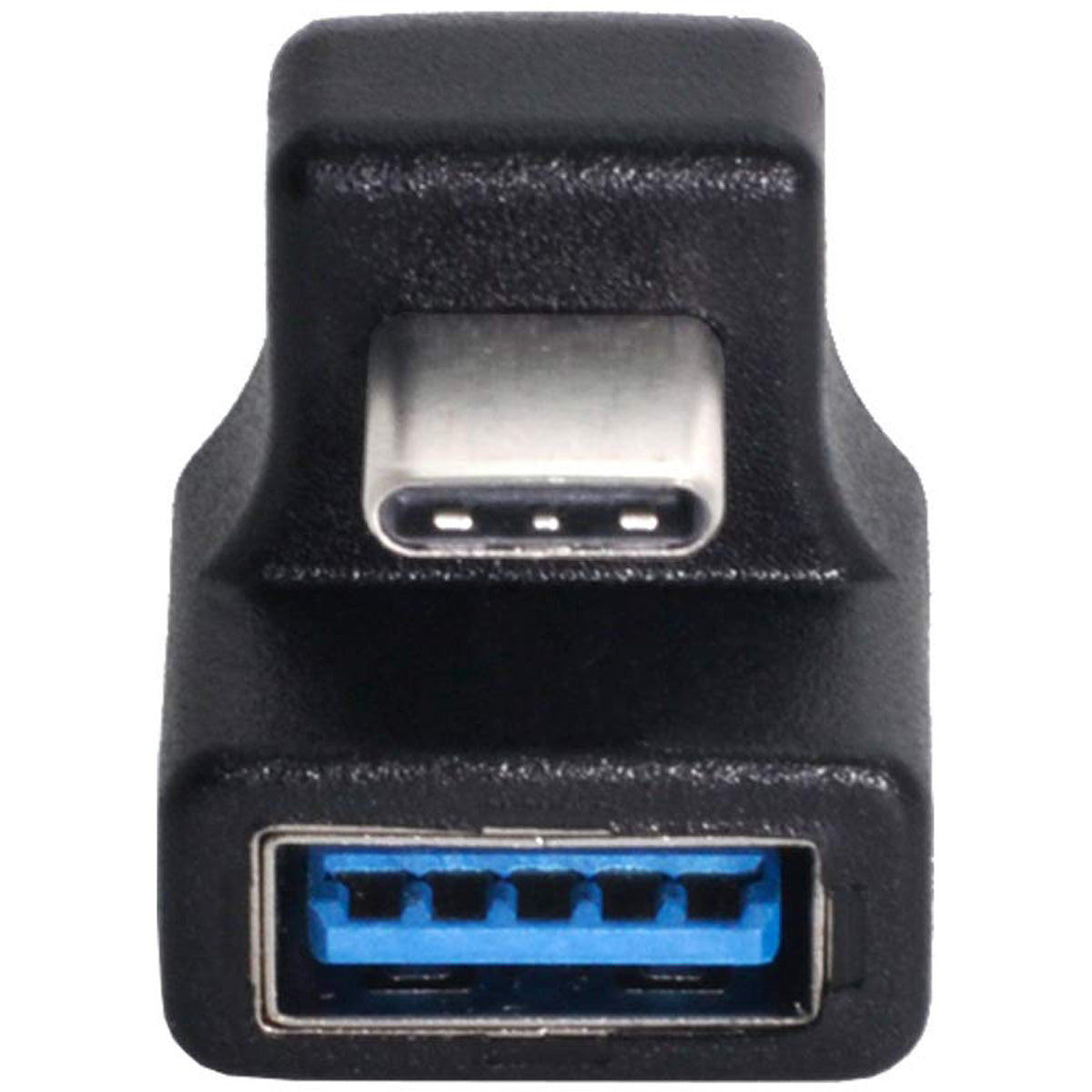 180 Degree U Shape Back Angled USB C OTG to USB 3.0 Female Adapter 5Gbps Type C Extension Converter for Phone Tablet Flash Drive