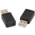 USB 2.0 Type A Male to Mini USB B 5-Pin Female Adapter Converter