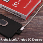 USB C Male to Female 90 Degree Adapter Type C Angled Extension Connector Compatible with Laptops Tablets Phones