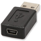 USB 2.0 Type A Male to Mini USB B 5-Pin Female Adapter Converter