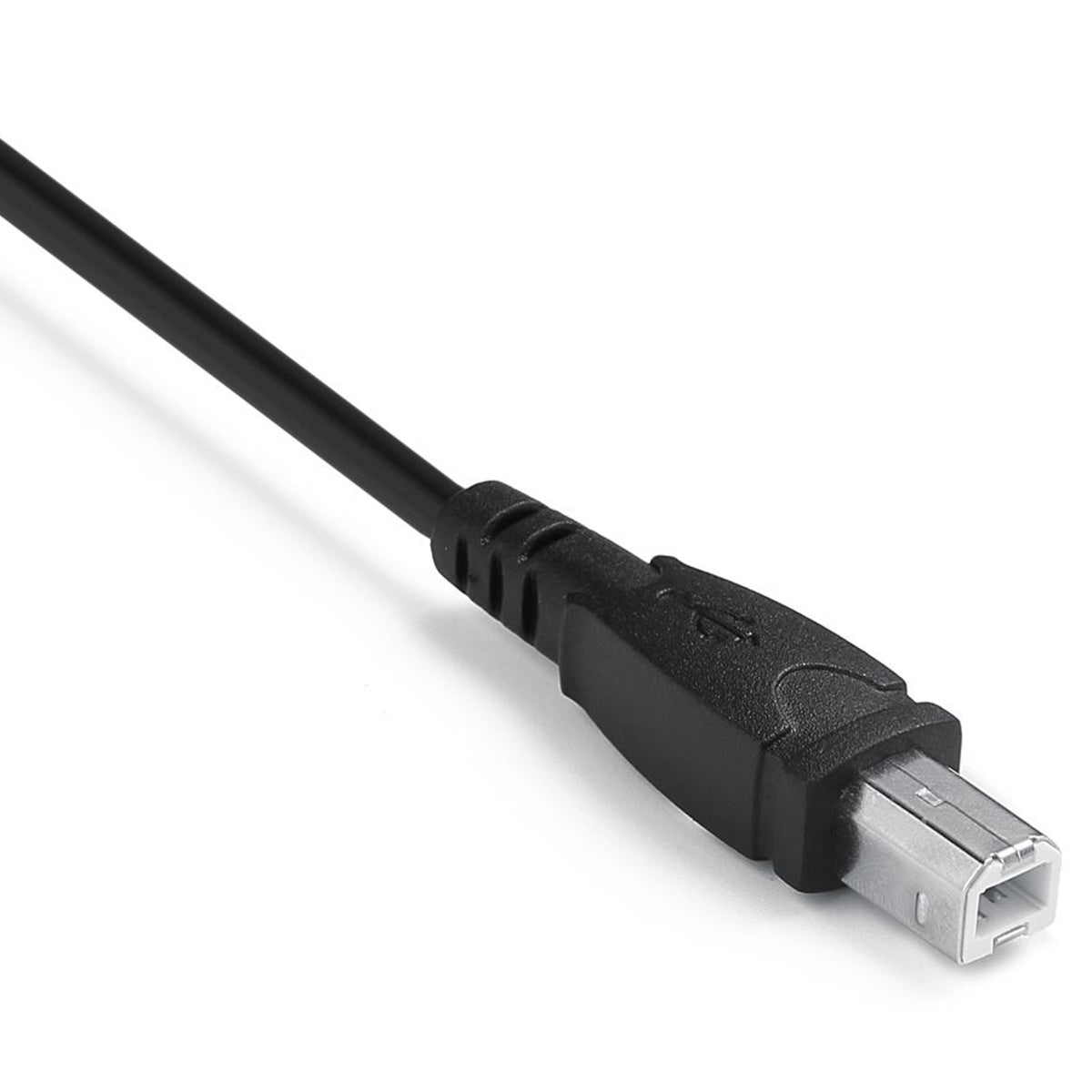 USB 2.0 Type-A Female to Type-B Male Printer Adapter Cable (50cm, Black)