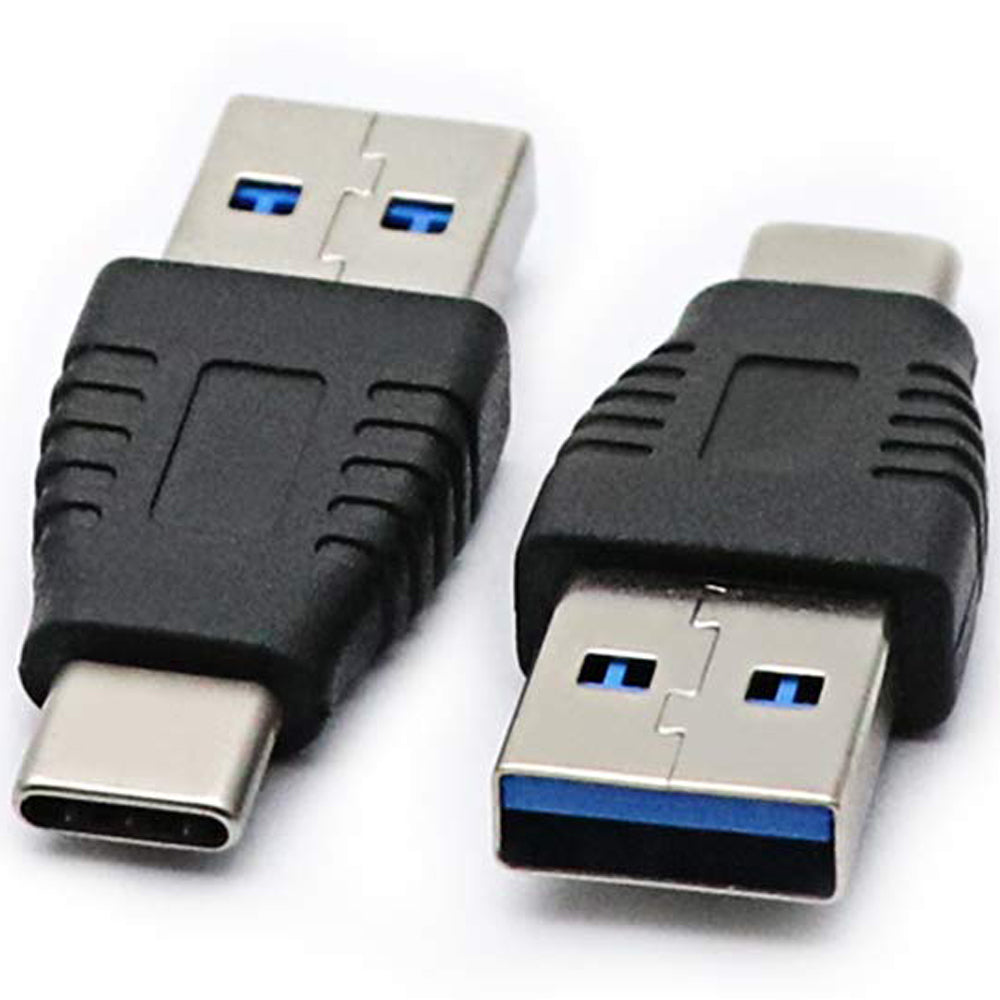 USB C Male to USB 3.0 Type A Male Adapter 5Gbps 3A Converter Connector Compatible with PC Laptop Smartphone
