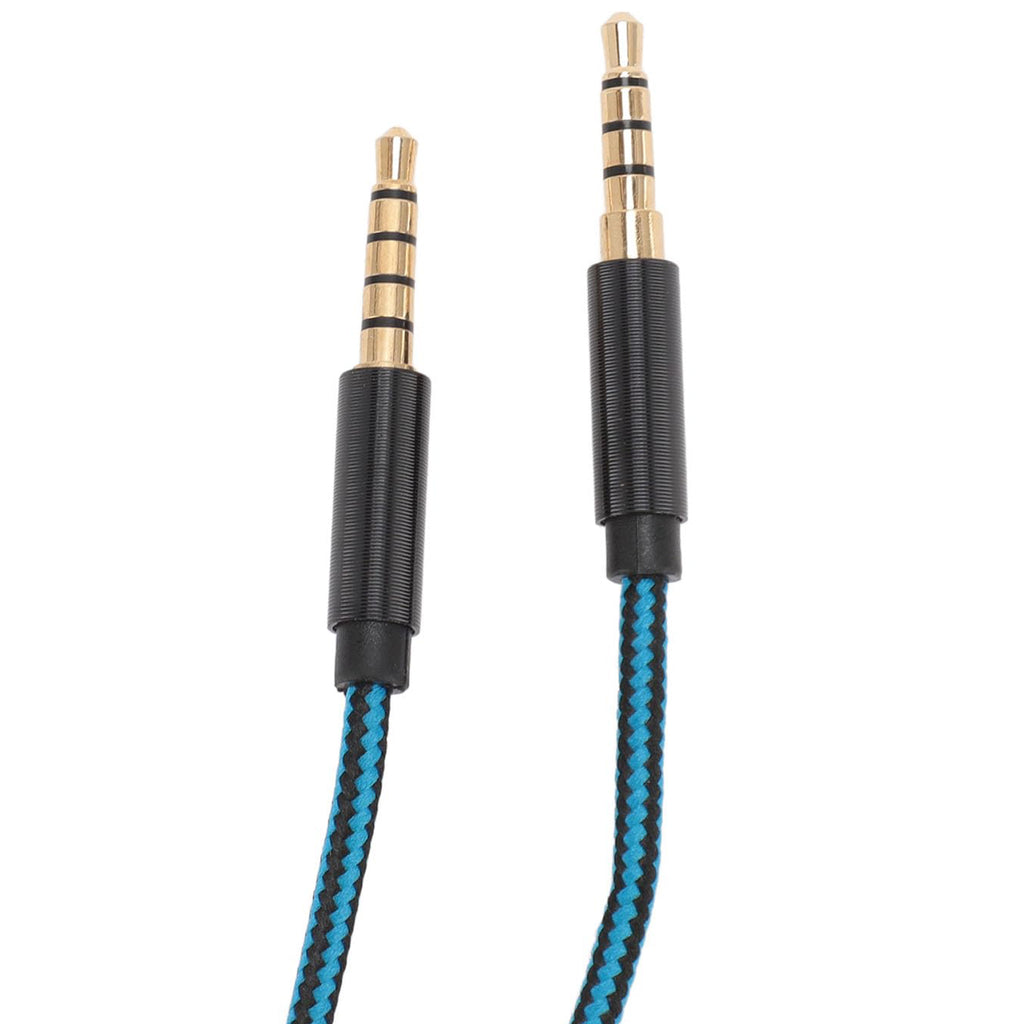 2M Replacement Audio Cable 3.5mm 5-Pole to 4-Pole Aux Cord Compatible with Astro A10 A30 A40 Gaming Headset PS4 Xbox Smartphone PC