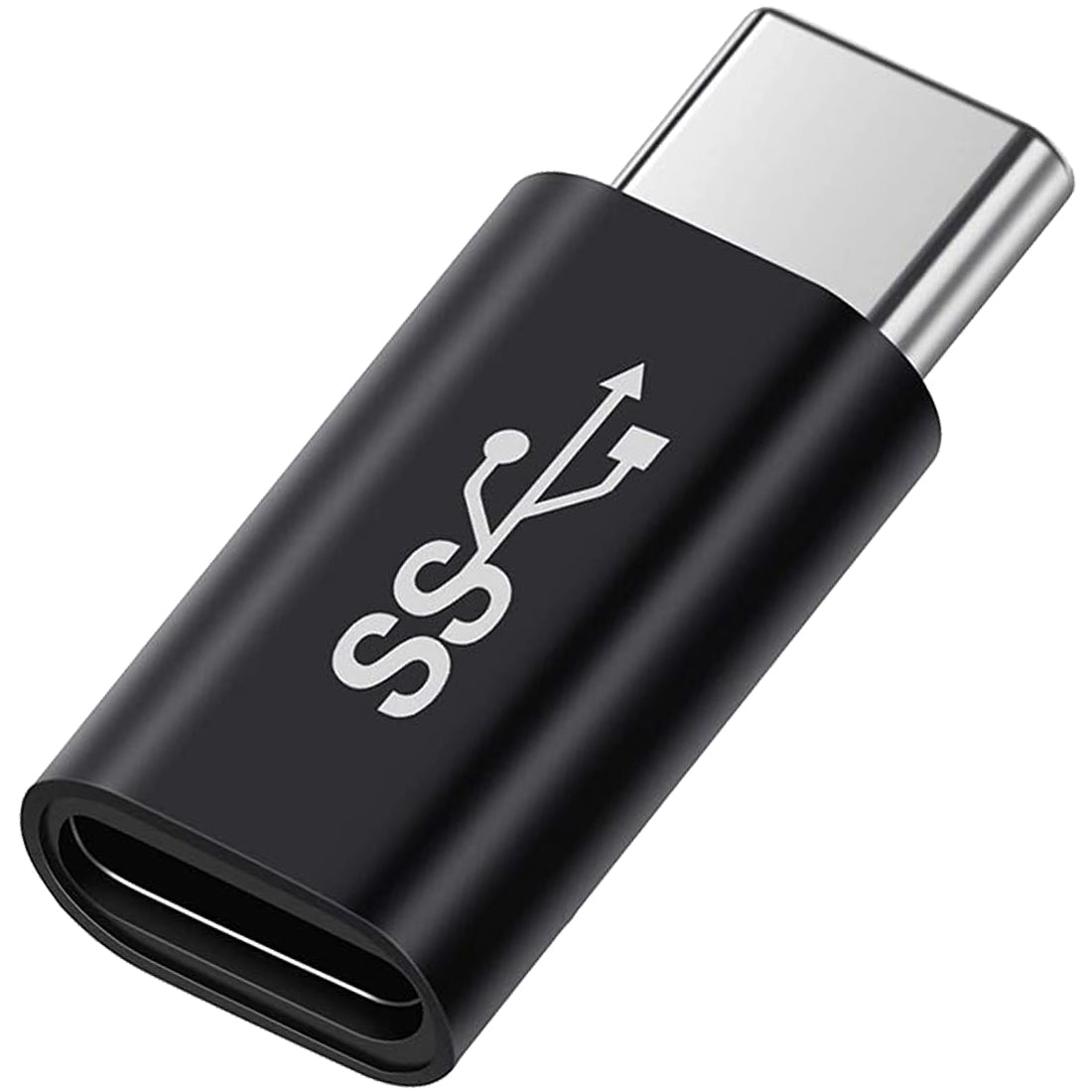 USB C Full Function Adapter 10Gbps 5V 3.3A Charging Data Audio Video Male Female Straight 90 Degree Converter for Phone Tablet Laptop