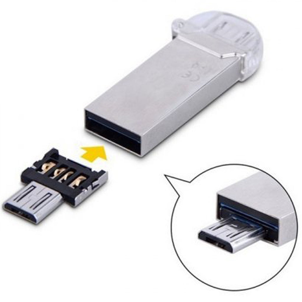 Mini Micro USB 5 Pin to USB OTG Adapter for Android Phone Tablet Flash Drive Mouse Keyboard Card Reader