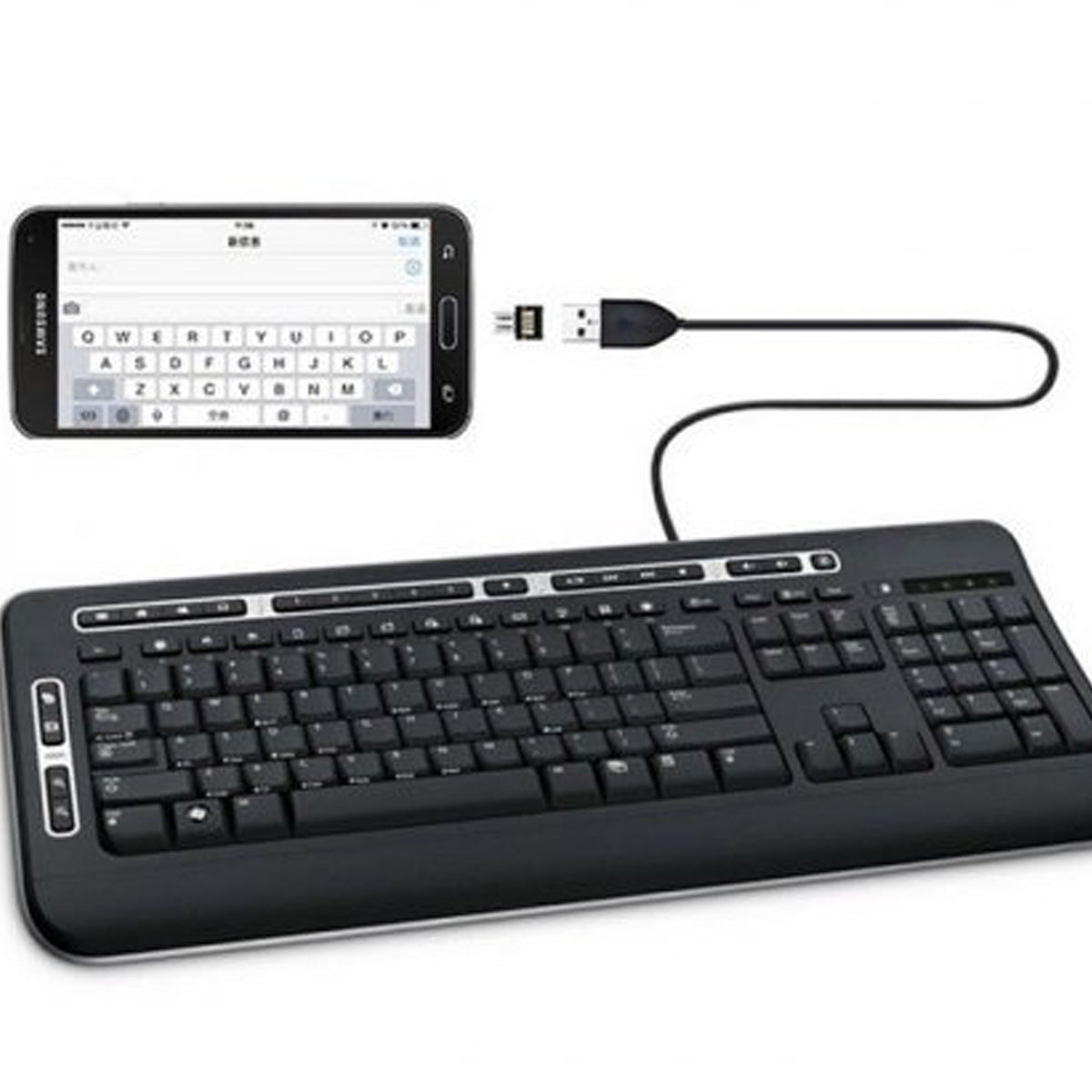 Mini Micro USB 5 Pin to USB OTG Adapter for Android Phone Tablet Flash Drive Mouse Keyboard Card Reader