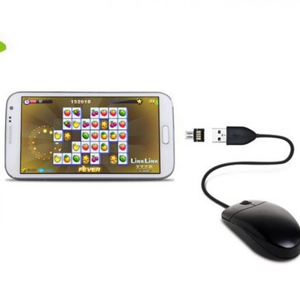 Mini Micro USB 5 Pin to USB OTG Adapter for Android Phone Tablet Flash Drive Mouse Keyboard Card Reader