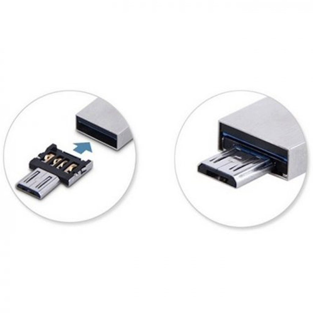 Mini Micro USB 5 Pin to USB OTG Adapter for Android Phone Tablet Flash Drive Mouse Keyboard Card Reader