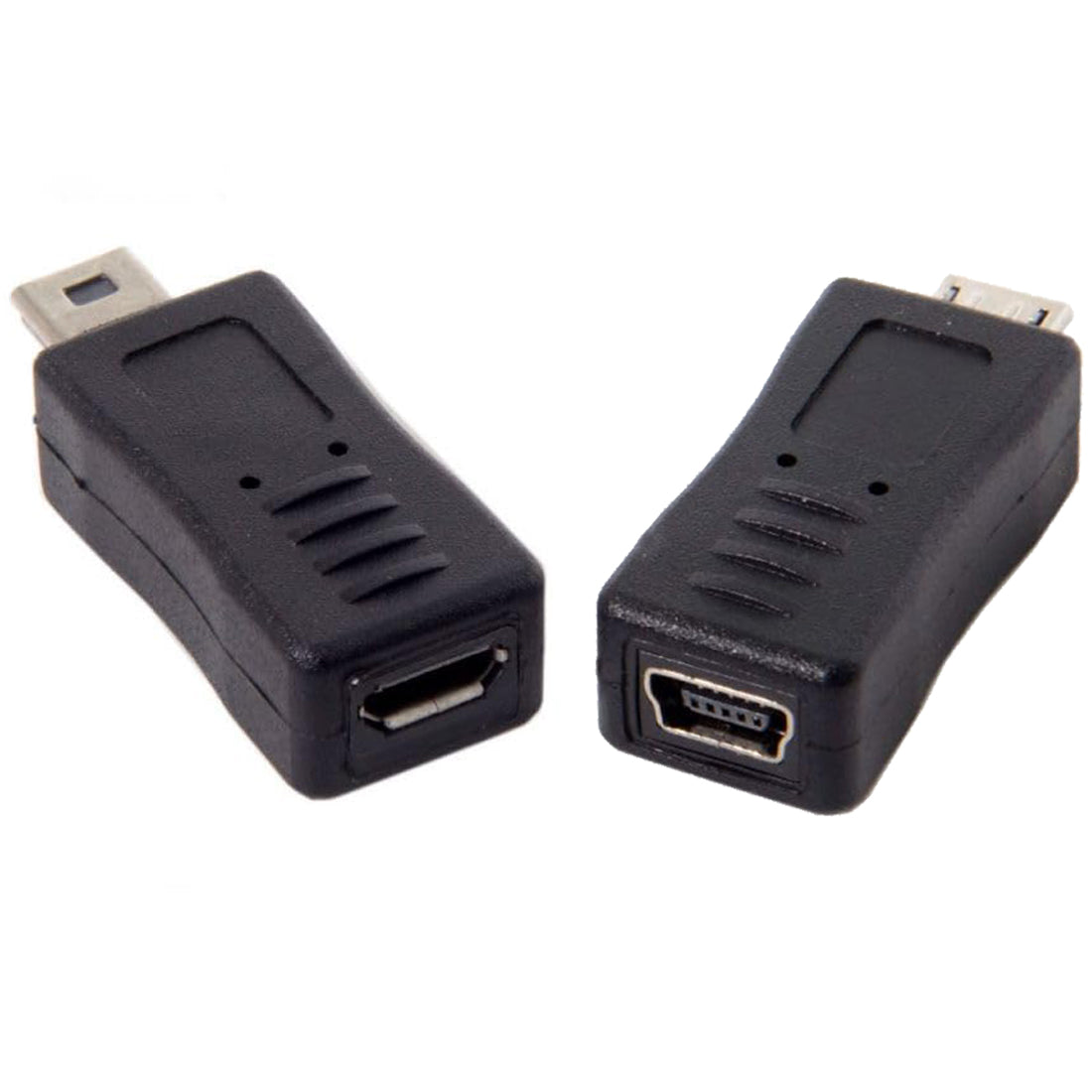 Mini / Micro USB Extension Adapter for Charging and Data Sync (Micro F to Mini M / Mini F to Micro M)