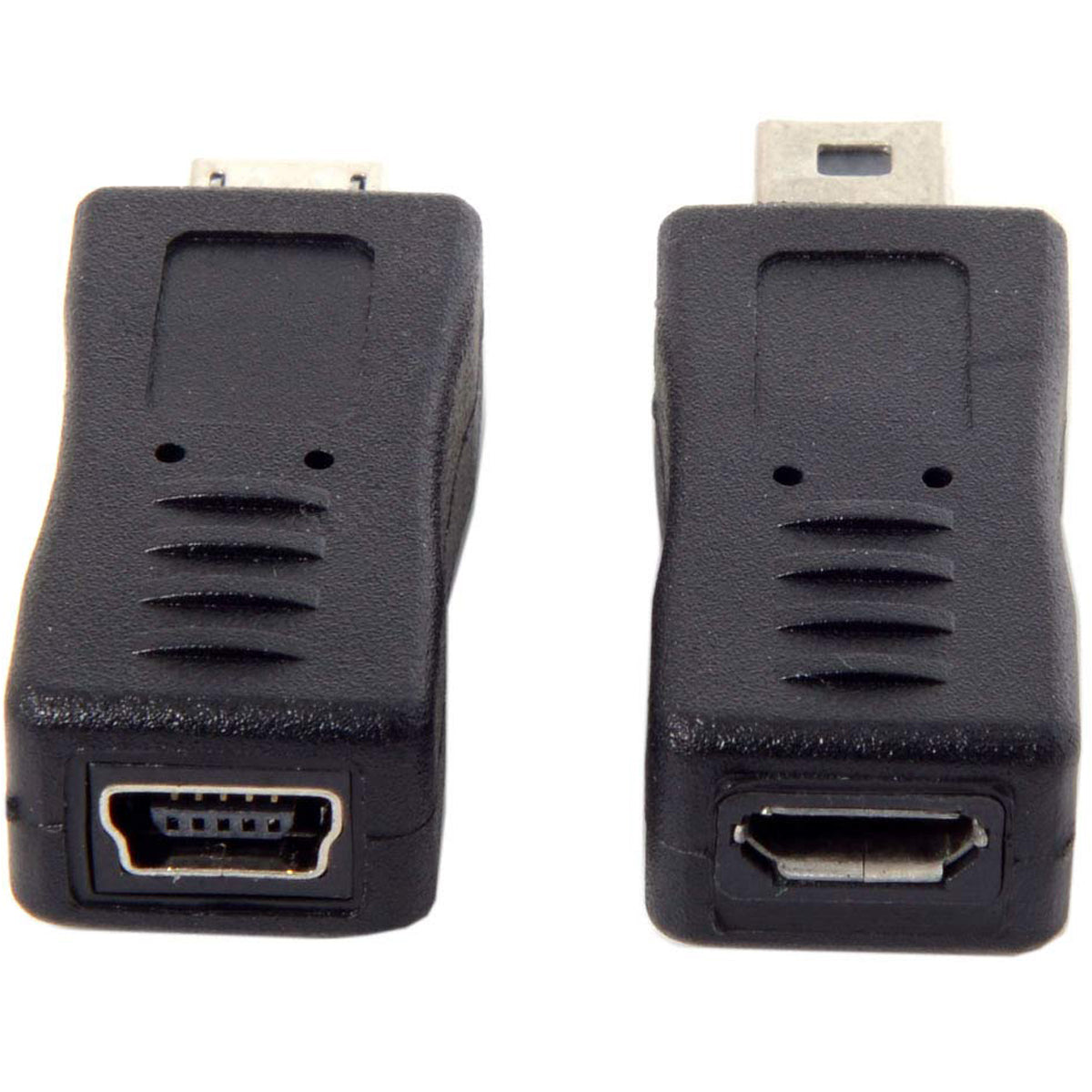 Mini / Micro USB Extension Adapter for Charging and Data Sync (Micro F to Mini M / Mini F to Micro M)