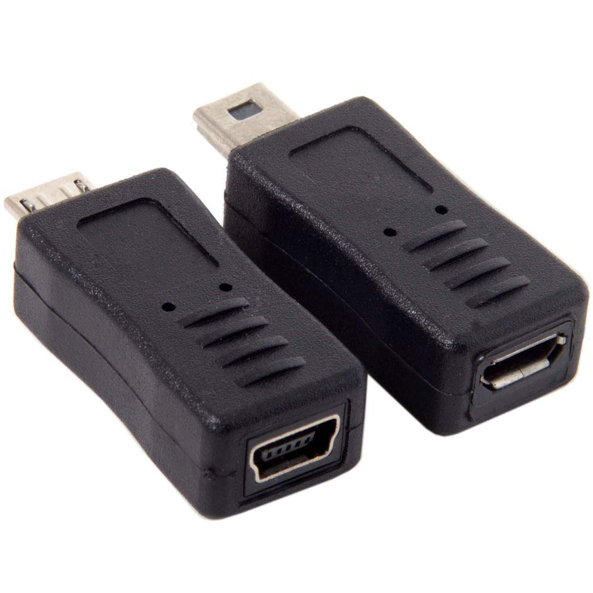 Mini / Micro USB Extension Adapter for Charging and Data Sync (Micro F to Mini M / Mini F to Micro M)