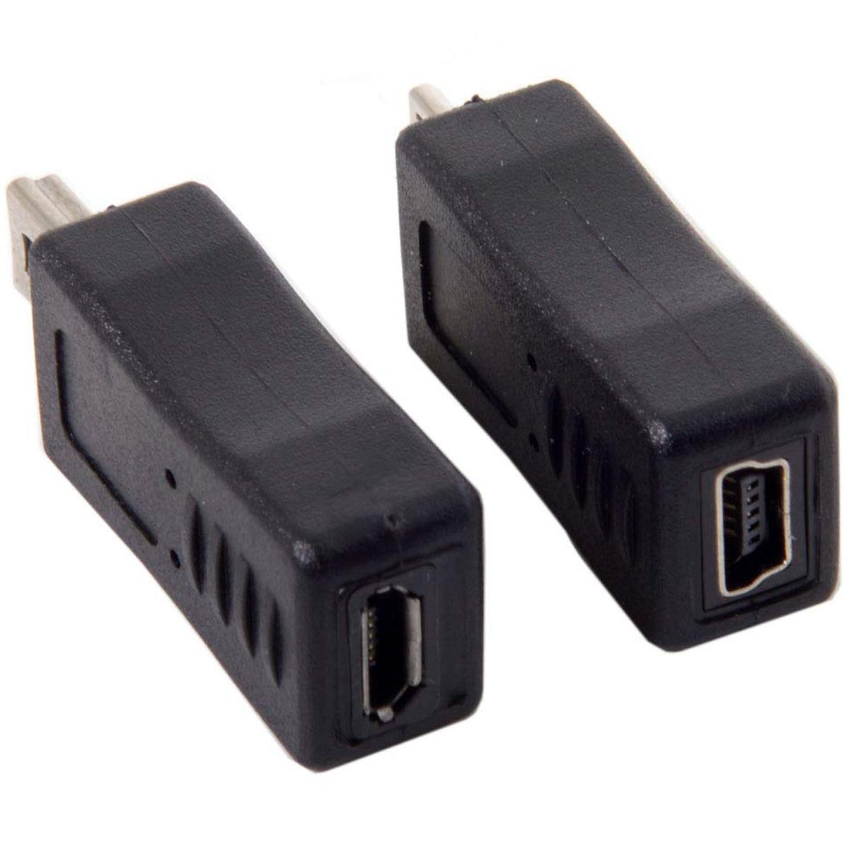 Mini / Micro USB Extension Adapter for Charging and Data Sync (Micro F to Mini M / Mini F to Micro M)