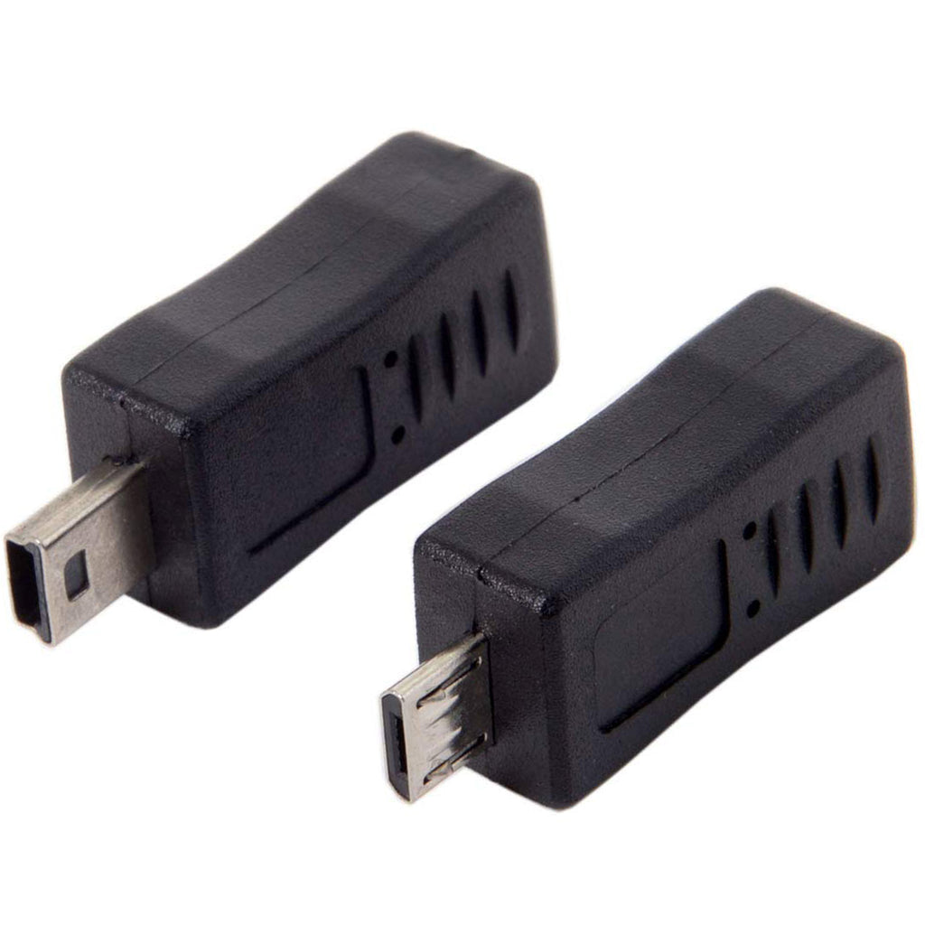 Mini / Micro USB Extension Adapter for Charging and Data Sync (Micro F to Mini M / Mini F to Micro M)