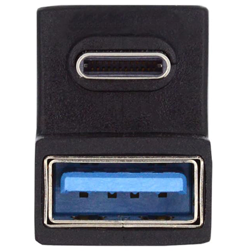 180 Degree U Shape USB C OTG to USB 3.0 Female Adapter 5Gbps Type C Male Extension Converter for Phone Tablet Flash Drive Mouse
