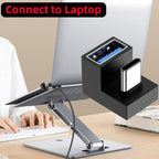 180 Degree U Shape USB C OTG to USB 3.0 Female Adapter 5Gbps Type C Male Extension Converter for Phone Tablet Flash Drive Mouse