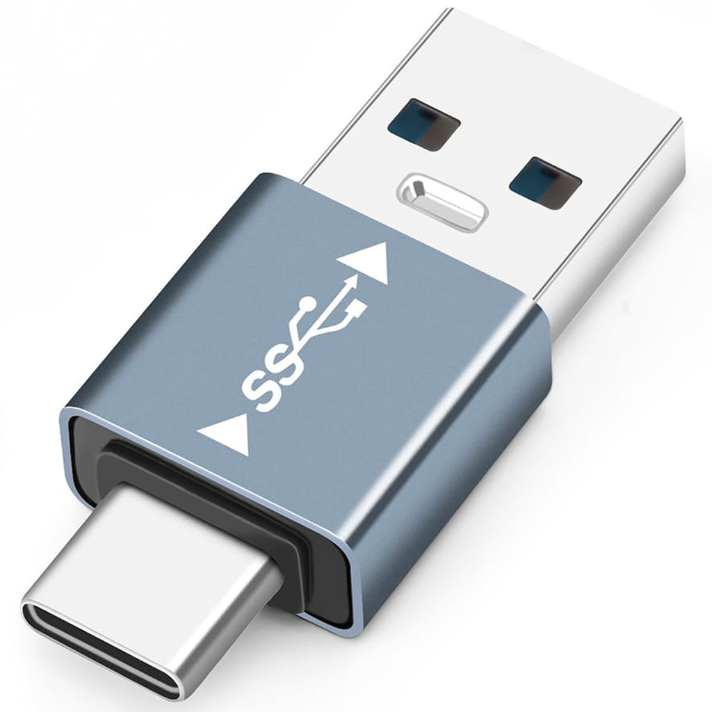 USB 3.1 Male to USB C Male Adapter USB A to USB C Connector 10G Data Transfer for Smartphone Tablet Laptop Power Bank