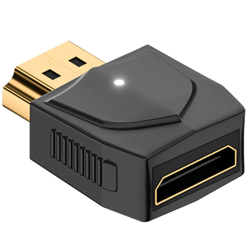 HDMI-Compatible Male to Mini HDMI-Compatible Female Adapter – 8K@60Hz 4K@120Hz 48Gbps LED for Camera Laptop Monitor TV