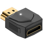 HDMI-Compatible Male to Mini HDMI-Compatible Female Adapter – 8K@60Hz 4K@120Hz 48Gbps LED for Camera Laptop Monitor TV