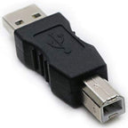 USB 2.0 Type A Male to Type B Male Adapter Plug and Play Compatible with PC Mac Printer Scanner