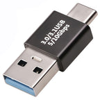 USB 3.0/3.1 Male to USB-C Male Adapter OTG 3.0/3.1 USB A to Type-C Adapter Fast Data Transfer up to Gen2 10Gbps USB C Connector Connection or Data Cable Extension