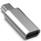 Mini USB to USB-C Adapter Mini USB 2.0 Male to Type-C Female – Compatible with PS3 Controller GoPro Digital Camera Dash Cam GPS