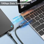 USB-C Female to USB-A Male Adapter 10Gbps USB 3.1 Gen 2 – Compatible with MacBook Pro, iPhone 15, iPad Pro, Samsung Galaxy