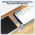 USB 3.1 Male to USB C Male Adapter USB A to USB C Connector 10G Data Transfer for Smartphone Tablet Laptop Power Bank