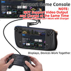 USB Type C Splitter 1 to 2 Ports Supports 10Gbps Data Transfer 4K@60Hz Video Output Easy to Carry
