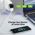 USB C Splitter USB C to USB 2.0 USB C 20Gbps PD100W 4K60Hz Extensions Adapter for HDTV Disk Keyboard Mouse Support Steam Deck Cooling and Charging at The Same time
