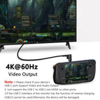 USB Type C Splitter 1 to 2 Ports Supports 10Gbps Data Transfer 4K@60Hz Video Output Easy to Carry