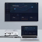 USB C to VGA Adapter | 1080P@60Hz Multi-Display Converter for MacBook Pro iPad Chromebook Surface