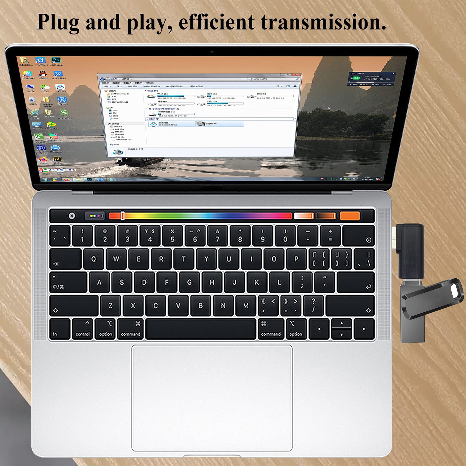 90 Degree USB C Female to USB 3.0 Male Adapter Right Angle USB Type C to USB 3.0 A Converter On The Go(OTG) for PC Laptops Power Banks Chargers More USB and Type-C Devices