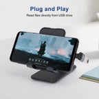 90 Degree USB C to USB 3.1 OTG Adapter Right Angled USBC Type C Male to USB Female Adapter 10G Data Transfer for Smartphone Tablet Laptop