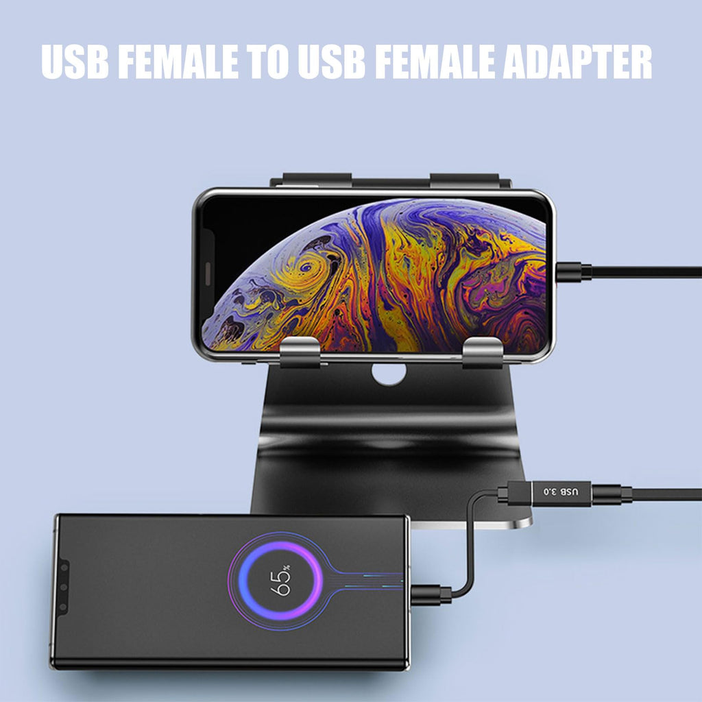 USB Female to USB-C Adapter – Compatible with MacBook Pro/Air iPad Pro Google Pixel Huawei & More