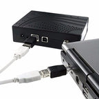 USB-A 2.0 Female to RJ45 Male Adapter Pack of 2 – USB to Ethernet Converter for ADSL Modem Router Surveillance Camera (Not a Network Card)